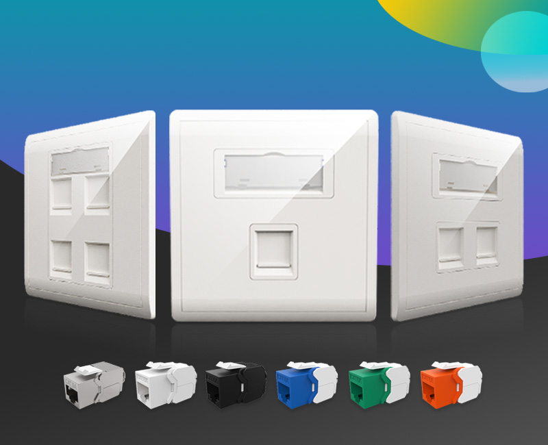 英曼86型-網絡面板，電腦插座-單口/雙口/四口 Network Face Plate