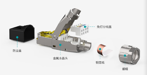 5G水晶頭,高速水晶頭