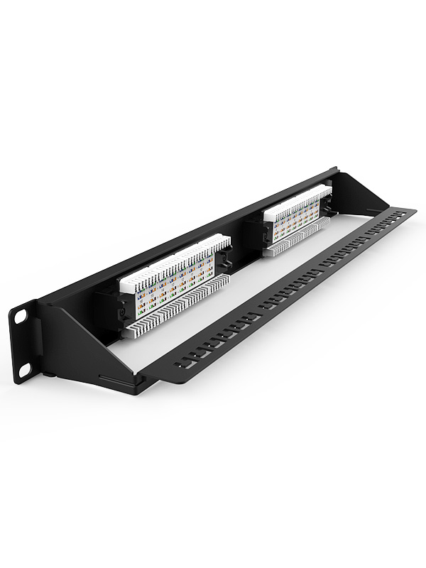 1U 16 Ports Network Patch Panel
