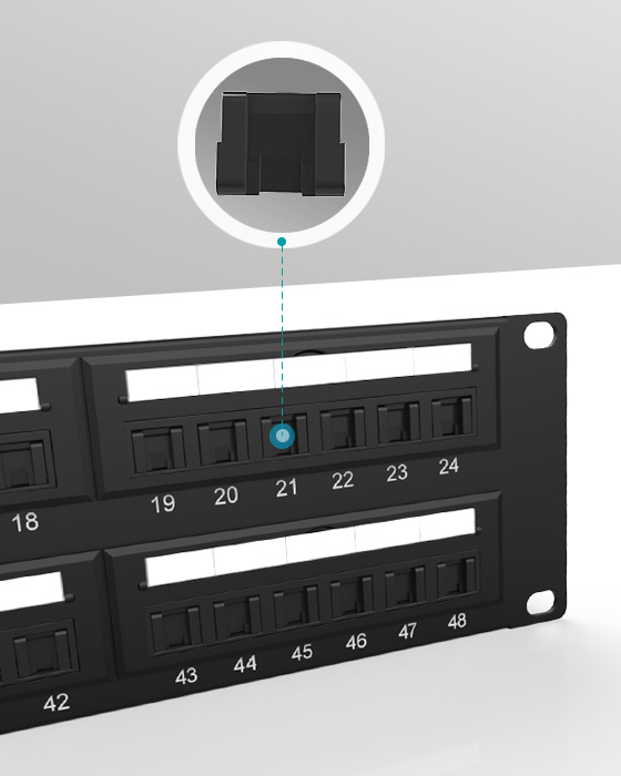 2U48口-網絡配線架