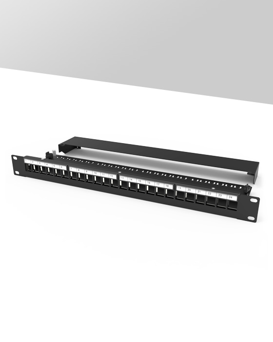 1U24口-網(wǎng)絡空配架