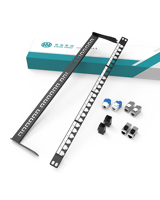 0.5U24口-屏蔽網絡空配架