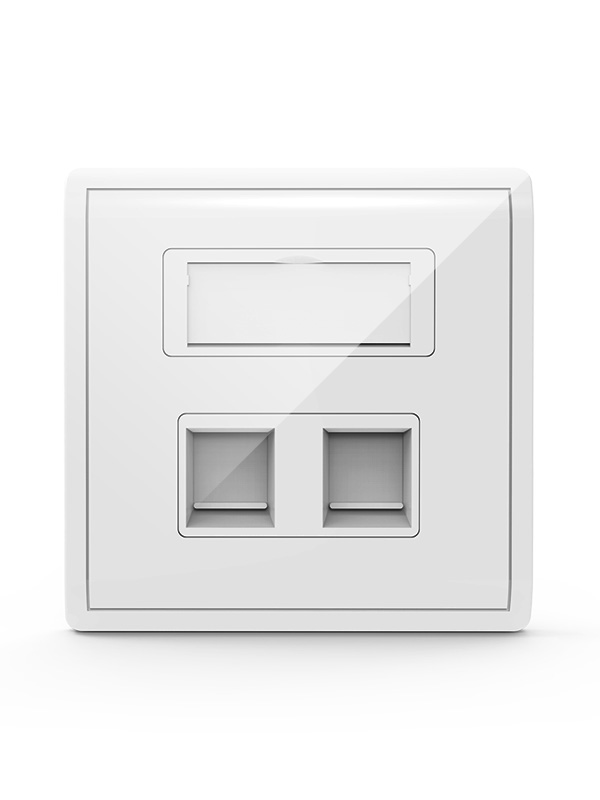 Network RJ45 Faceplate