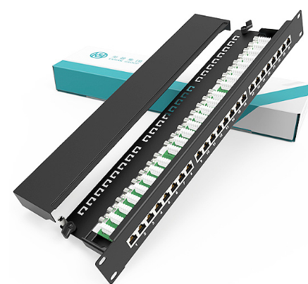 1U24口全包圍款網絡配線架有何不一樣特點?