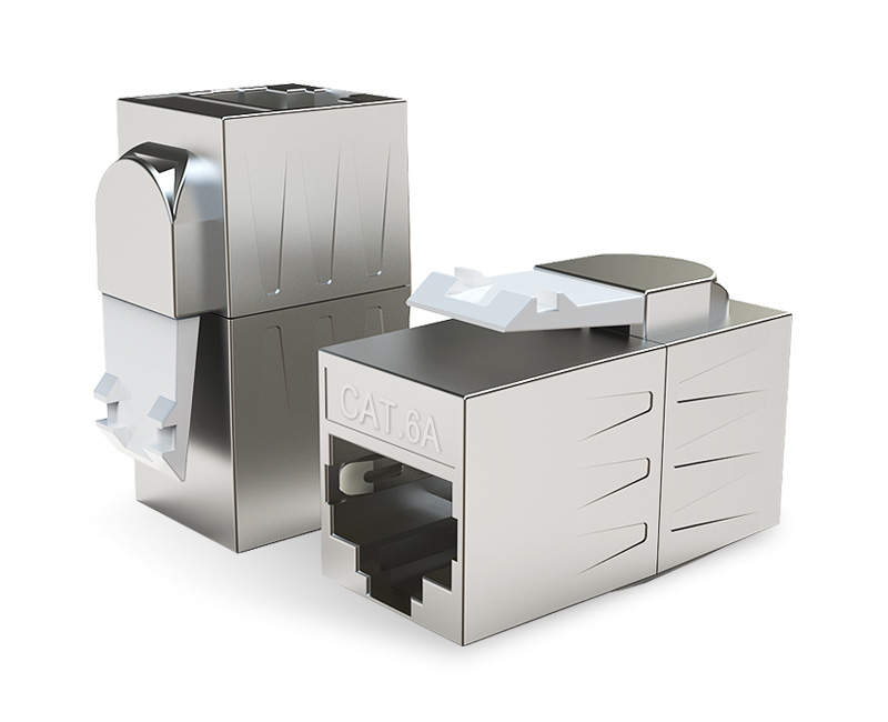 英曼鋅合金-網(wǎng)絡(luò)直通頭，網(wǎng)線對接延長器